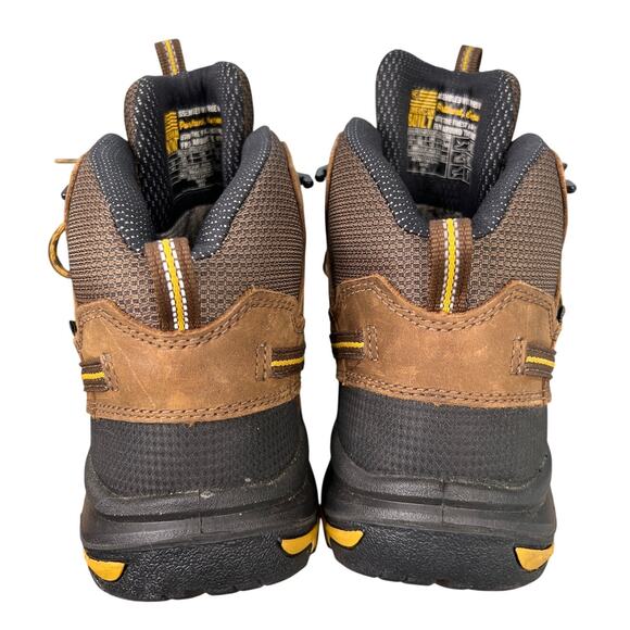Keen Men’s Braddock Brown Leather Steel Toe Work Boot Size US 11 EE main image 5